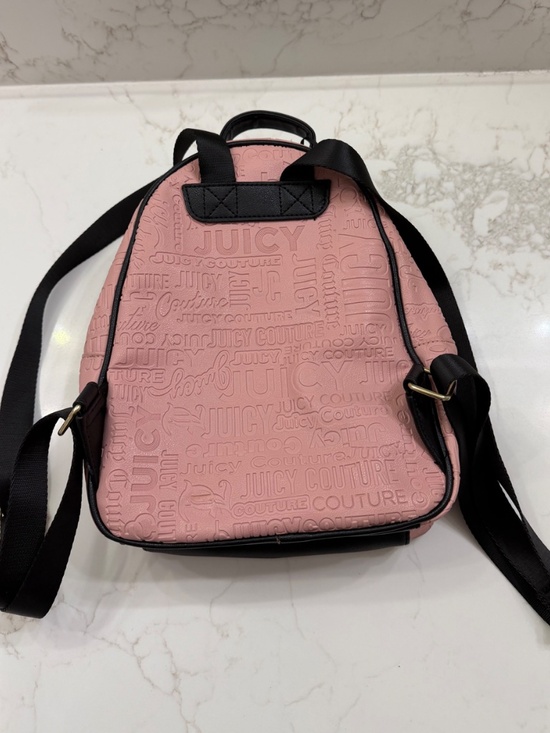 JUICY COUTURE SMALL PINK BACKPACK main image 13